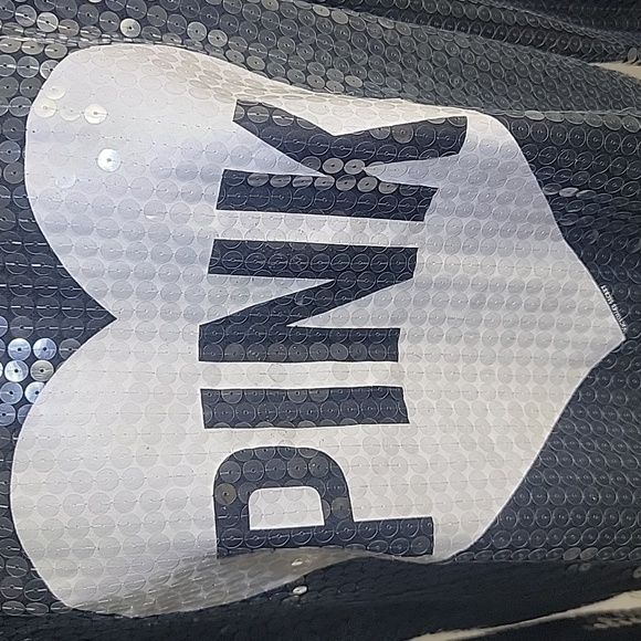 Victorias Secret Pink Limited Edition Sequins BLING Varsity Sweatshirt  Large - Picture 7 of 12